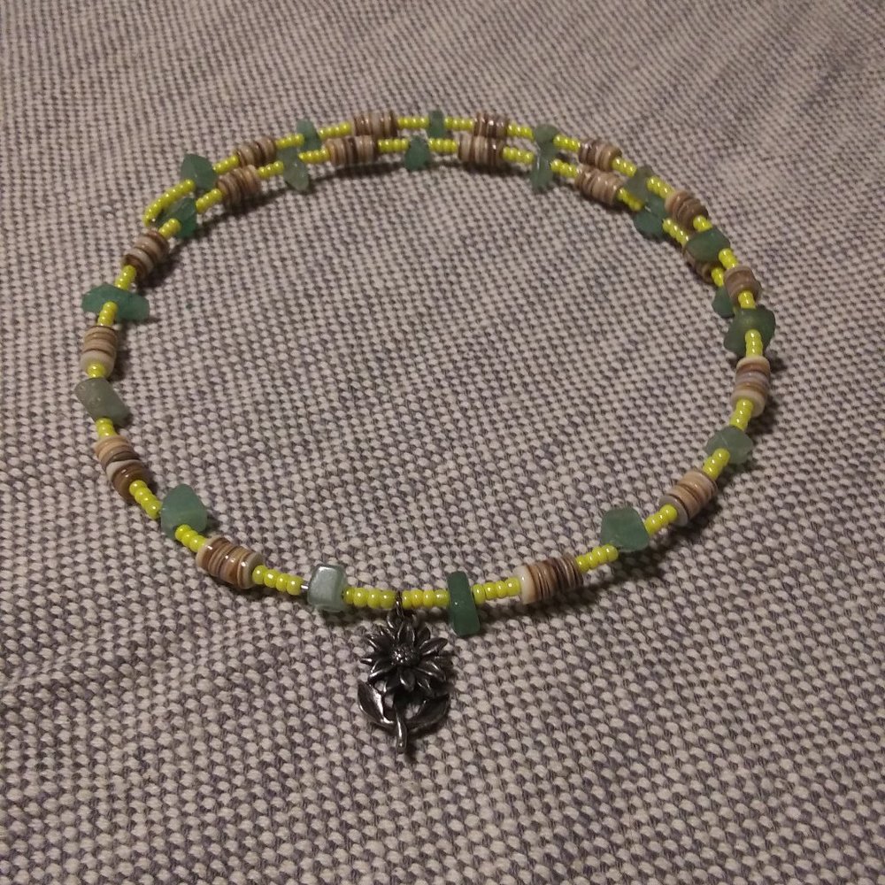 Sunflower Choker